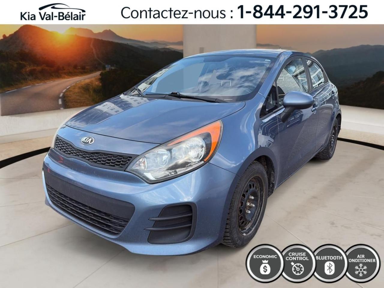 Used 2016 Kia Rio LX+ * ECO * FWD * CRUISE * BLUETOOTH * RADIO * A/C for sale in Québec, QC