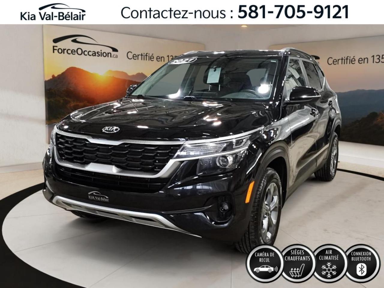 Used 2021 Kia Seltos LX *FWD *CAMÉRA *CARPLAY *CRUISE *SIÈGE CHAUF *A/C for sale in Québec, QC
