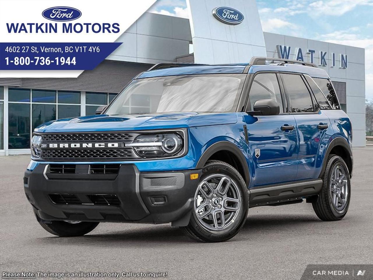New 2025 Ford Bronco Sport BIG BEND for sale in Vernon, BC