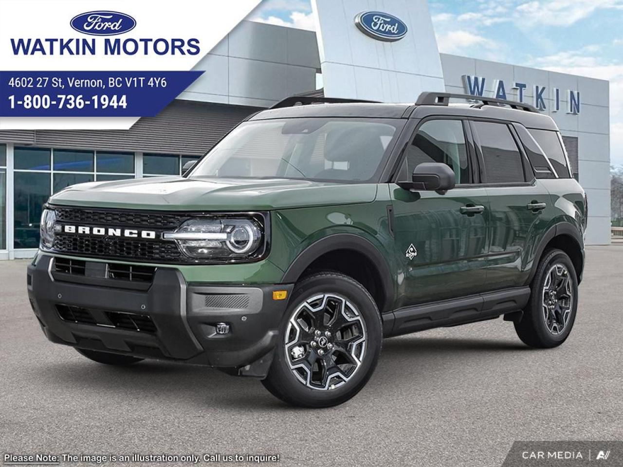 New 2025 Ford Bronco Sport OUTERBANK for sale in Vernon, BC