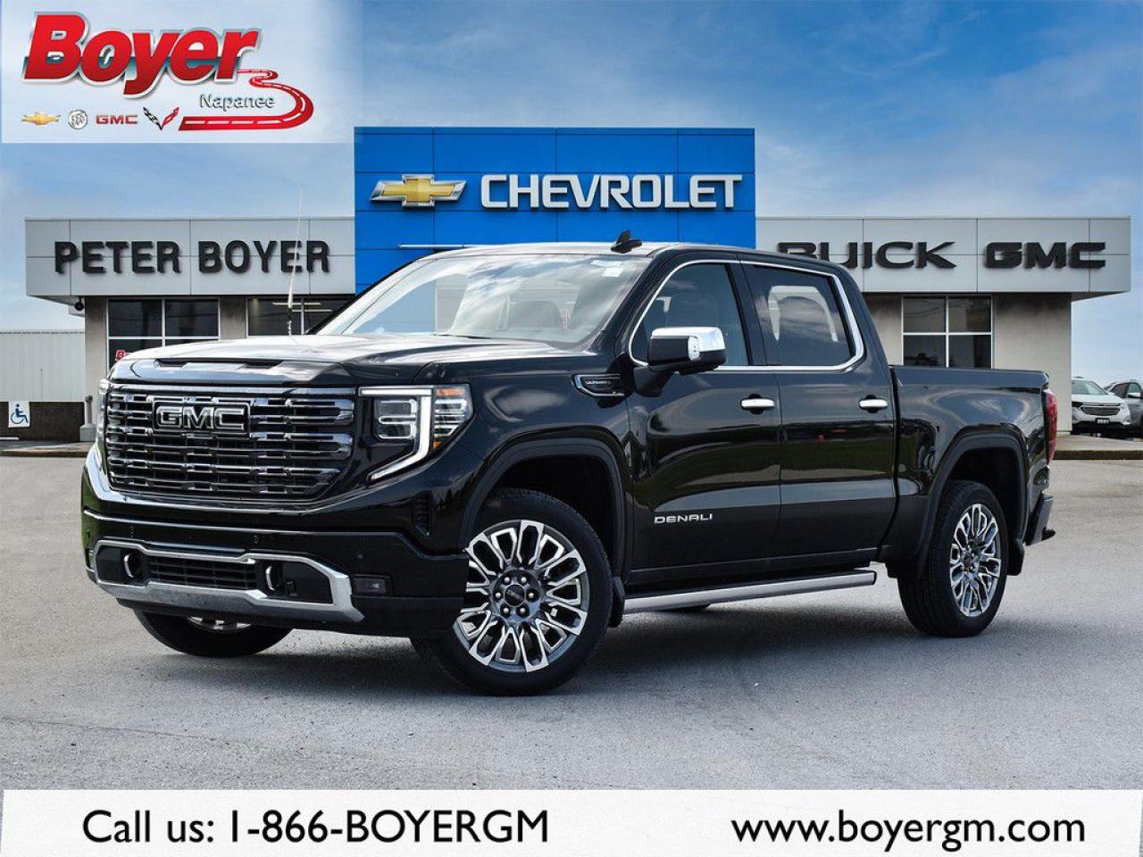 New 2025 GMC Sierra 1500 Crew Cab Short Box 4-Wheel Drive Denali Ultimate for sale in Napanee, ON