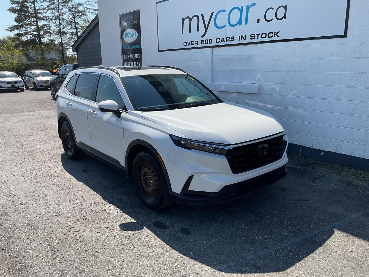 Used 2023 Honda CR-V Sport LOW MILEAGE!!!   SUNROOF. HEATED SEATS. BACKUP CAM. BLUETOOTH. A/C. CRUISE. PWR GROUP. PERFECT FOR Y for sale in North Bay, ON