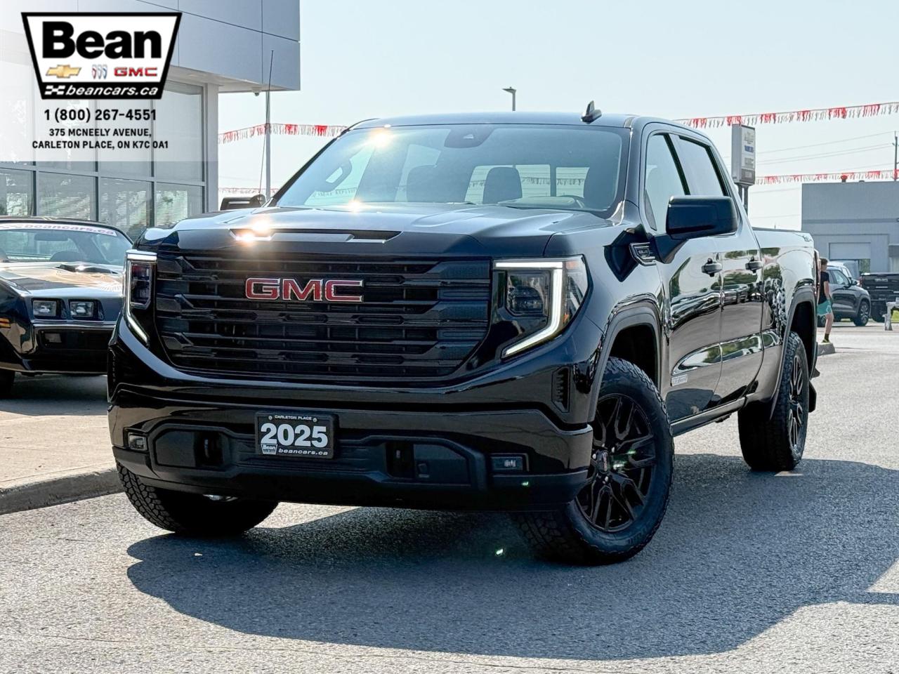 New 2025 GMC Sierra 1500 Elevation 5.3L V8 WITH REMOTE START/ENTRY, HEATED SEATS, HEATED STEERING WHEEL, CRUISE CONTROL, HD REAR VISION CAMERA, BOSE SOUND SYSTEM for sale in Carleton Place, ON
