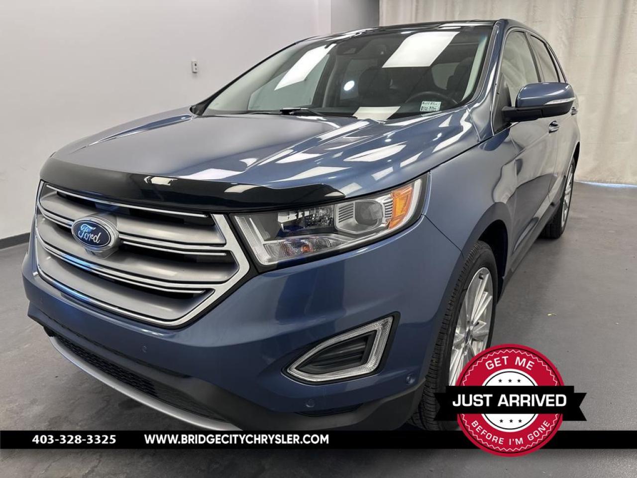 Used 2018 Ford Edge Titanium Leather - Adaptive Cruise - Heated Seats & Steering Wheel - Panoramic Sunroof - 20
