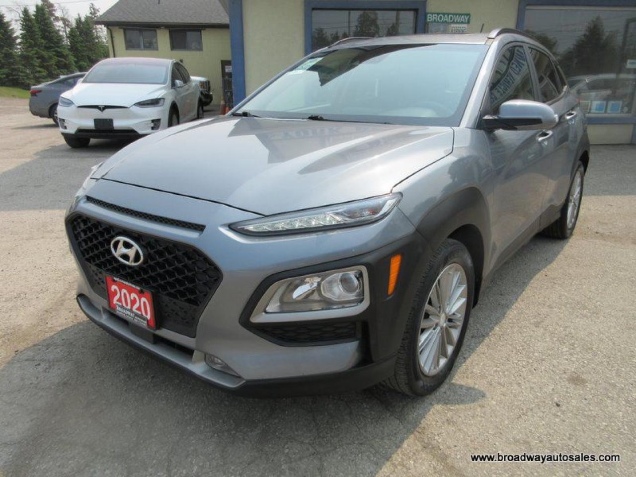 Used 2020 Hyundai KONA ALL-WHEEL DRIVE SEL-PACKAGE 5 PASSENGER 2.0L - DOHC.. DRIVE-MODE-SELECT.. LEATHER.. HEATED SEATS & WHEEL.. POWER SUNROOF.. BACK-UP CAMERA.. for sale in Bradford, ON