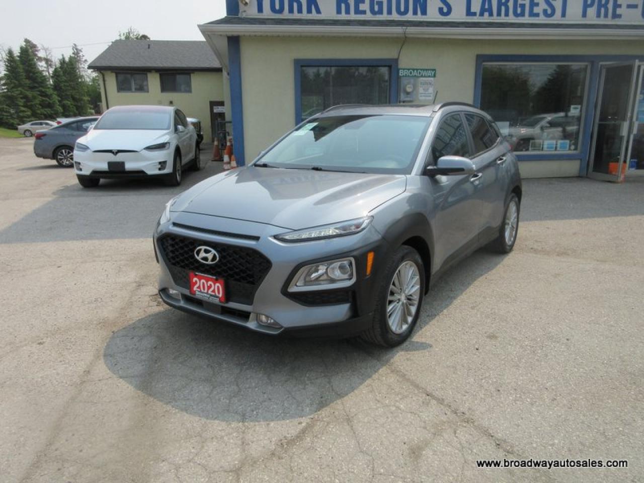 2020 Hyundai KONA ALL-WHEEL DRIVE SEL-PACKAGE 5 PASSENGER 2.0L - DOHC.. DRIVE-MODE-SELECT.. LEATHER.. HEATED SEATS & WHEEL.. POWER SUNROOF.. BACK-UP CAMERA.. Photo