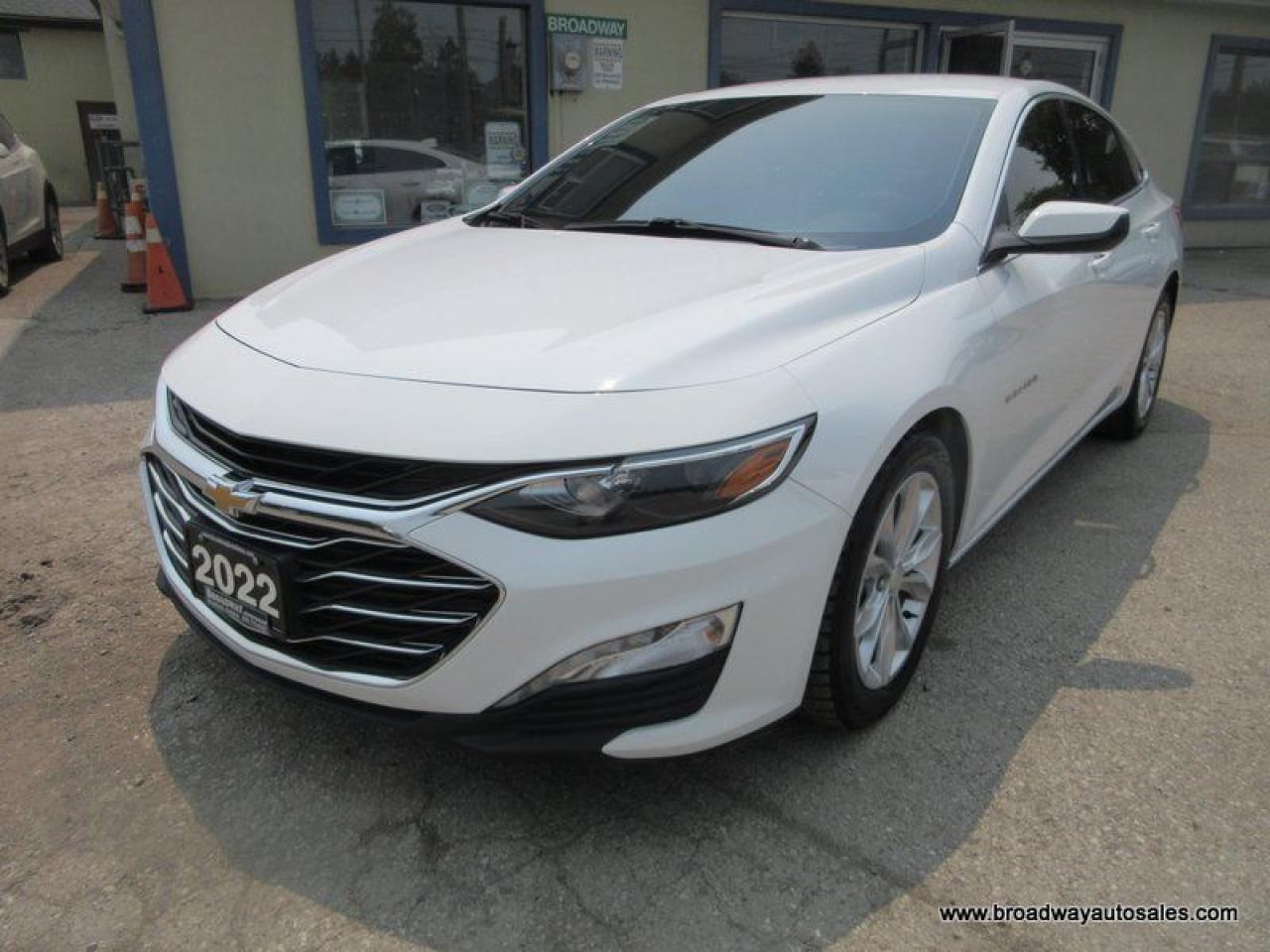 Used 2022 Chevrolet Malibu POWER EQUIPPED LT-MODEL 5 PASSENGER 1.5L - DOHC.. HEATED SEATS.. TOUCH SCREEN DISPLAY.. BACK-UP CAMERA.. BLUETOOTH SYSTEM.. KEYLESS ENTRY.. for sale in Bradford, ON