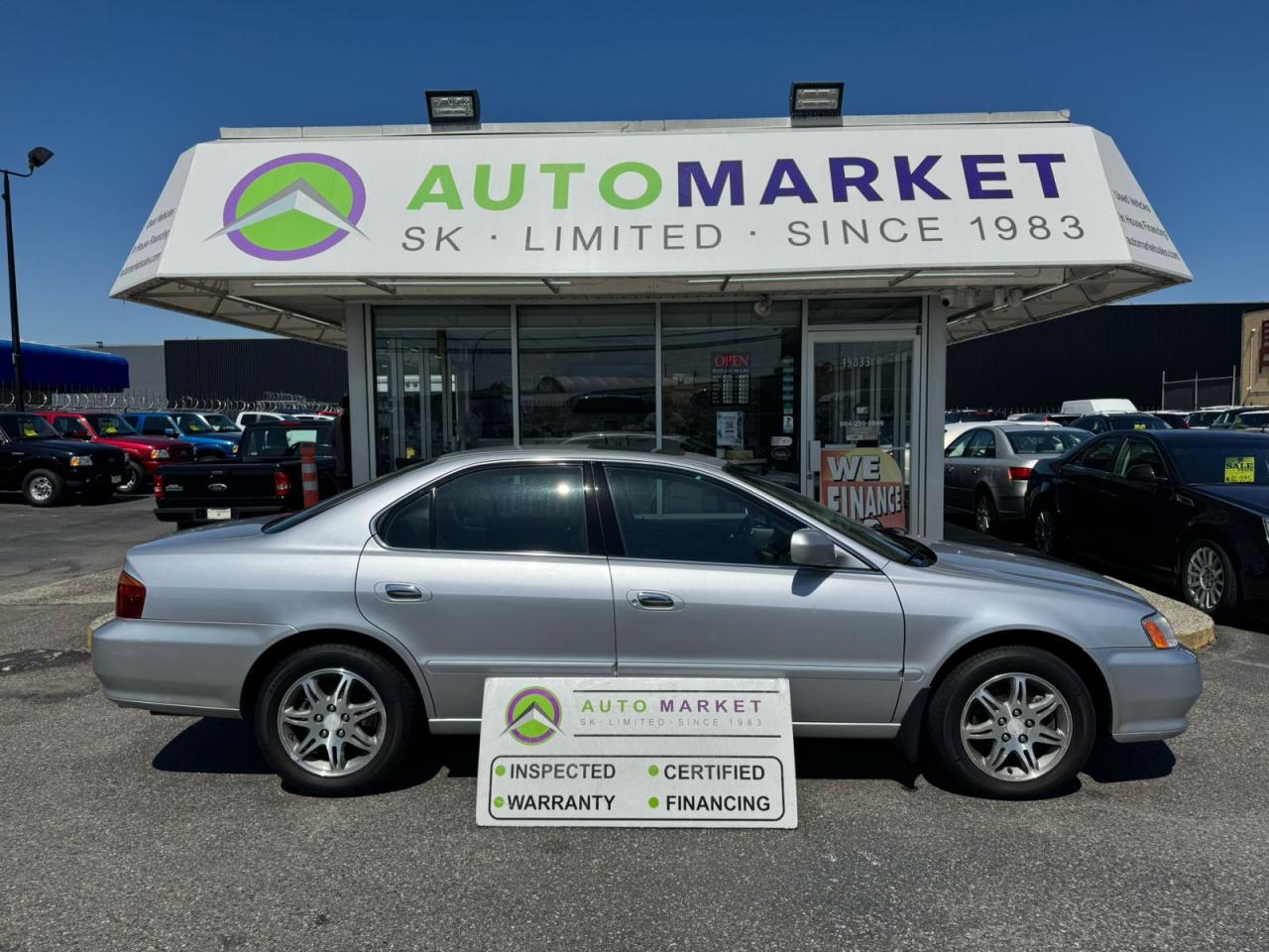Used 2000 Acura TL 3.2TL 1 OWNER NO ACCIDENTS LOCAL! INSPECTED W/BCAA MBRSHP & WRNTY! for sale in Langley, BC
