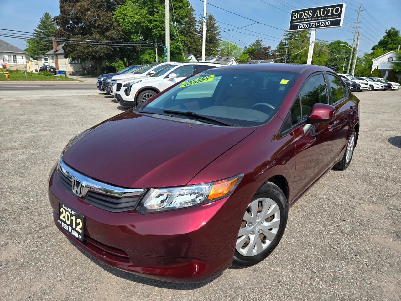 Used 2012 Honda Civic LX for sale in Oshawa, ON