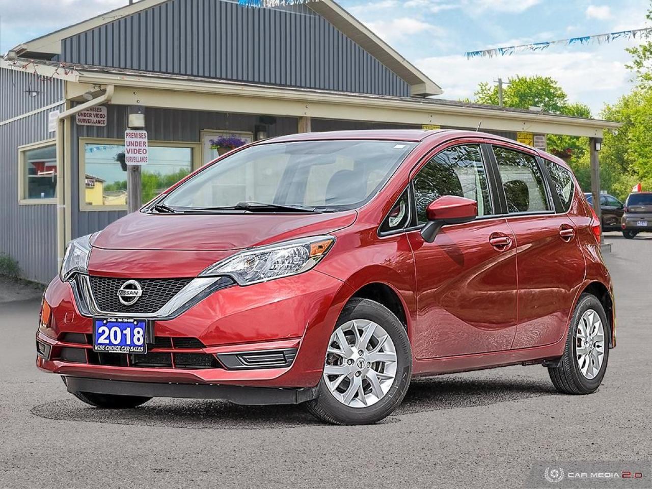 Used 2018 Nissan Versa Note S, R/V CAM, HEATED SEATS, B.TOOTH for sale in Orillia, ON