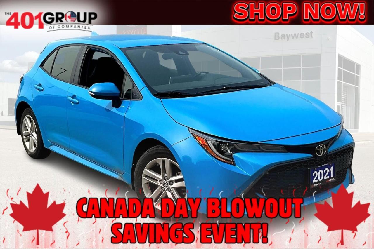 Used 2021 Toyota Corolla Hatchback for sale in Owen Sound, ON
