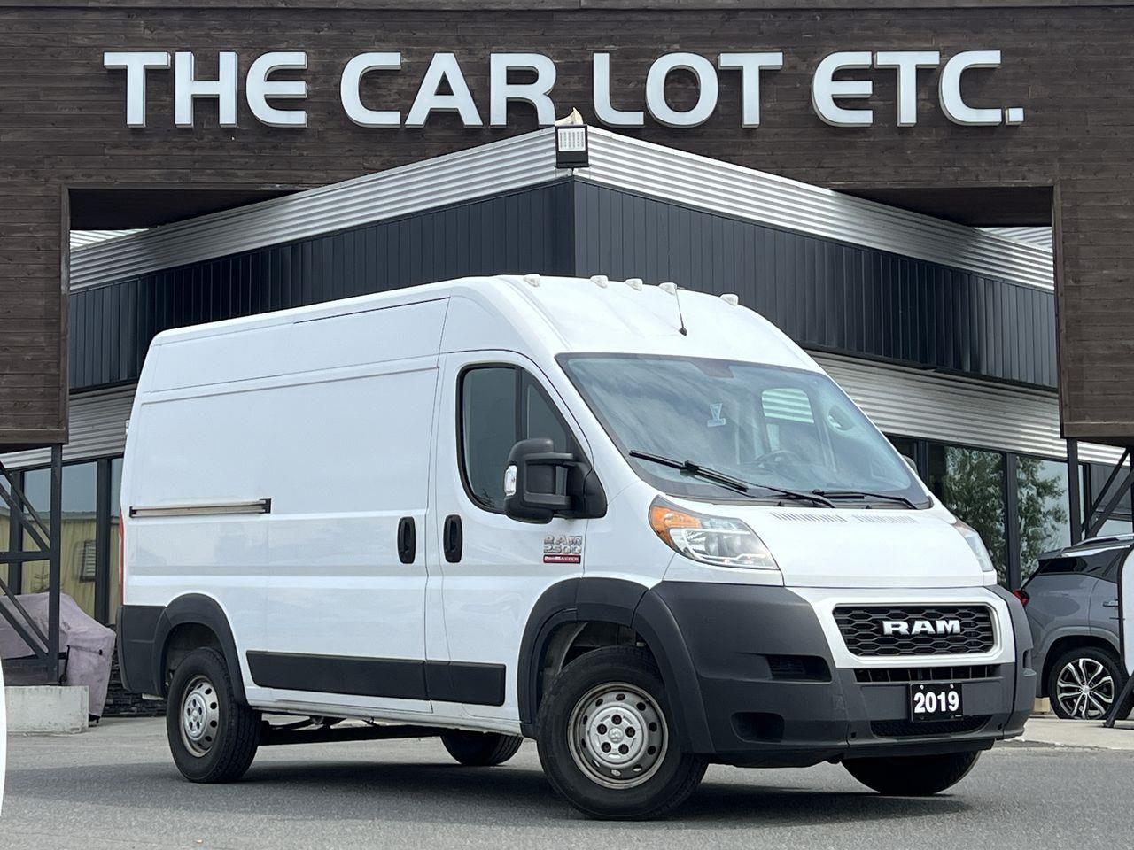 Used 2019 RAM 2500 ProMaster High Roof 2 PASSENGER, VOICE CONTROL, BLUETOOTH, BACK UP CAM!! for sale in Sudbury, ON
