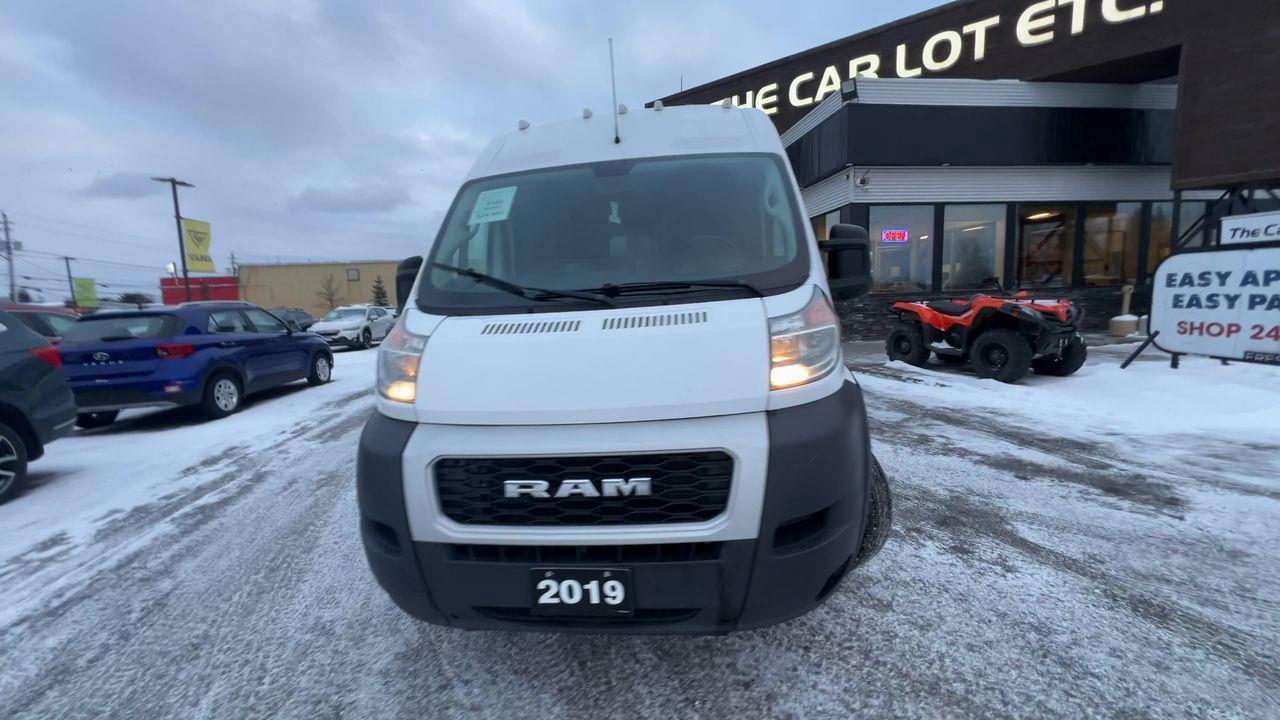 2019 RAM 2500 ProMaster High Roof 2 PASSENGER, VOICE CONTROL, BLUETOOTH, BACK UP CAM!! Photo2