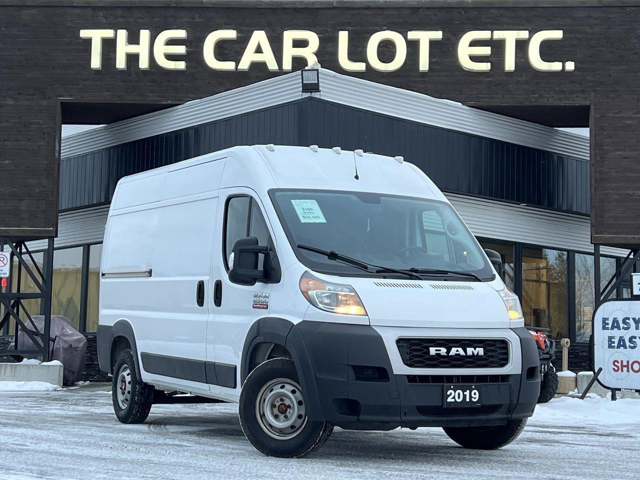 2019 RAM 2500 ProMaster High Roof 2 PASSENGER, VOICE CONTROL, BLUETOOTH, BACK UP CAM!! Photo
