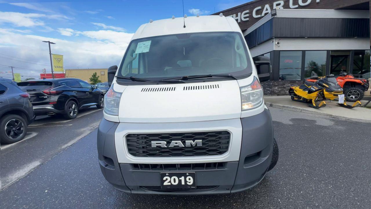 2019 RAM 2500 ProMaster High Roof 2 PASSENGER, VOICE CONTROL, BLUETOOTH, BACK UP CAM!! Photo2