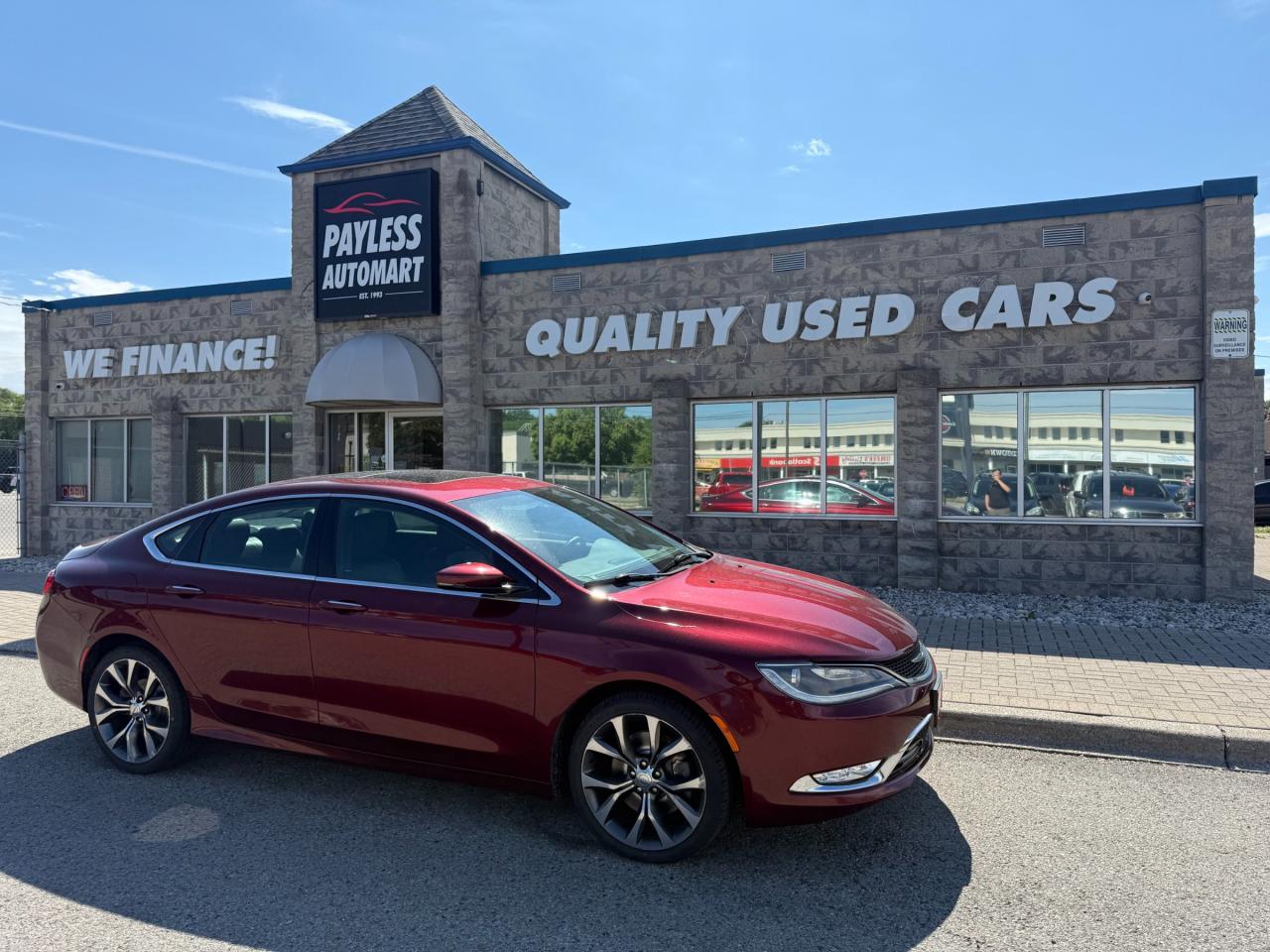 Used 2015 Chrysler 200 C for sale in Sarnia, ON