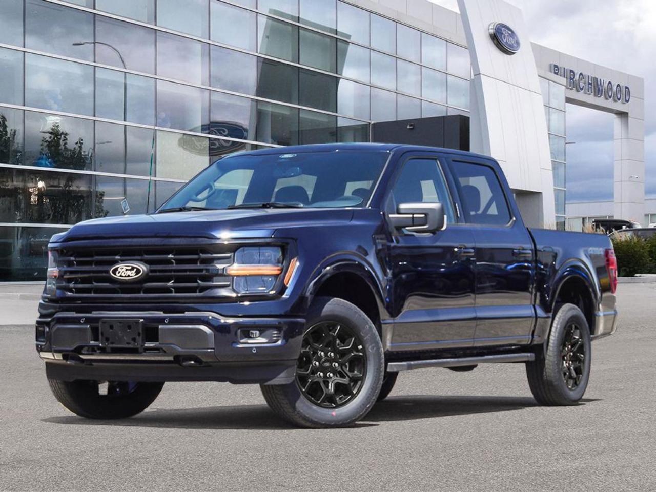 New 2025 Ford F-150 XLT Factory Order-Arriving Soon- 303A | 2.7L EcoBoost | XLT Black PKG for sale in Winnipeg, MB