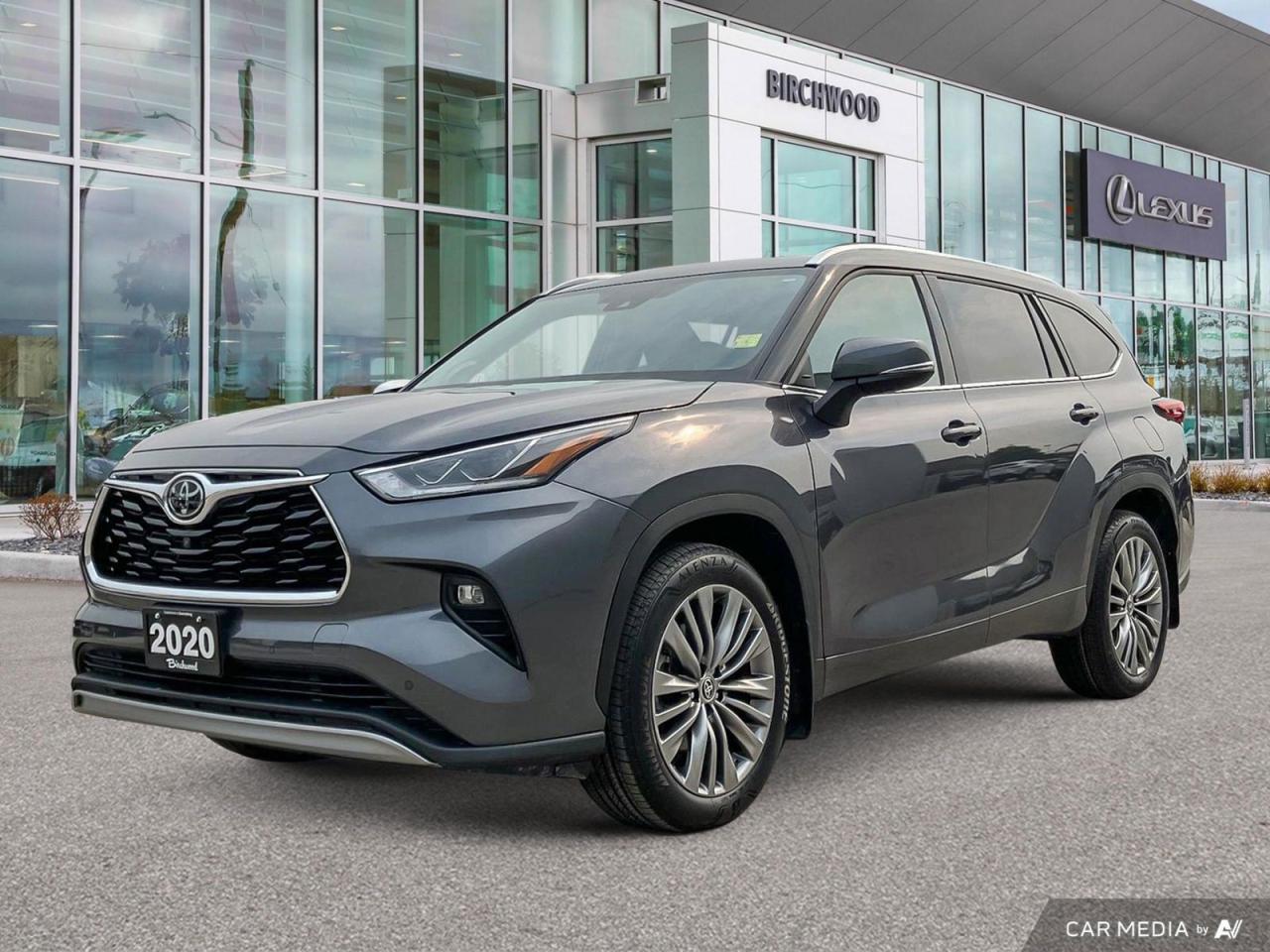 Used 2020 Toyota Highlander Limited Local and Platinum! for sale in Winnipeg, MB