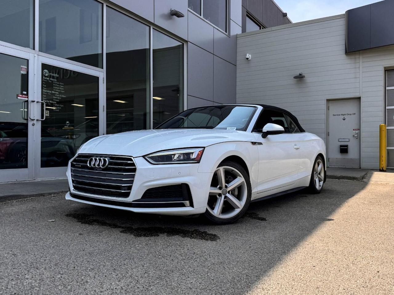 Used 2018 Audi A5 CABRIOLET for sale in Edmonton, AB