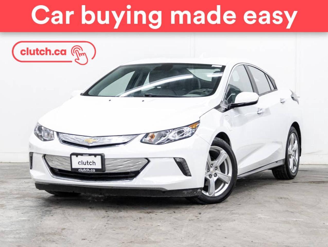 Used 2017 Chevrolet Volt LT w/Apple CarPlay & Android Auto, Heated Front Seats, Backup Cam for sale in Toronto, ON