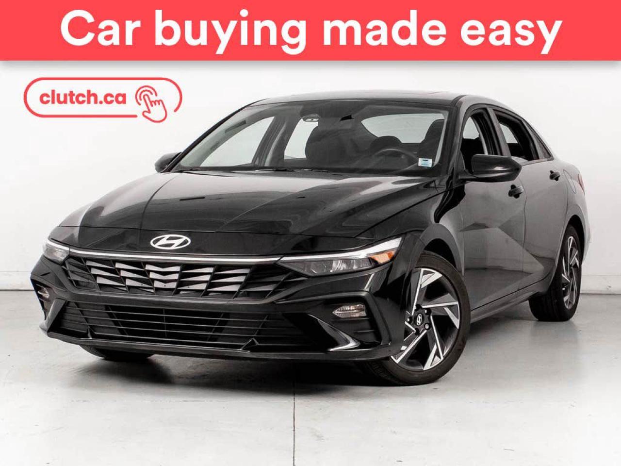 Used 2024 Hyundai Elantra Preferred IVT with Sun and Tech Package w/ Sunroof, Apple CarPlay,Rearview Cam for sale in Bedford, NS