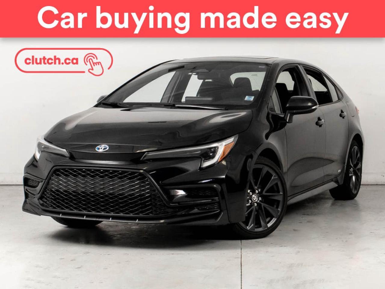 Used 2024 Toyota Corolla Hybrid SE AWD w/ Apple CarPlay & Android Auto, Backup Cam, Heated Front Seats for sale in Bedford, NS