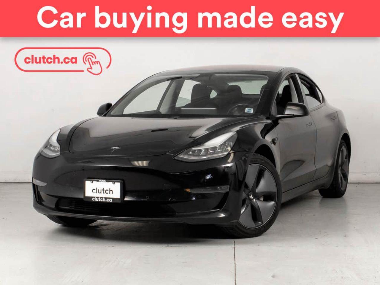 Used 2019 Tesla Model 3 Standard Range w/ Backup Cam, Glass Roof, Nav for sale in Bedford, NS
