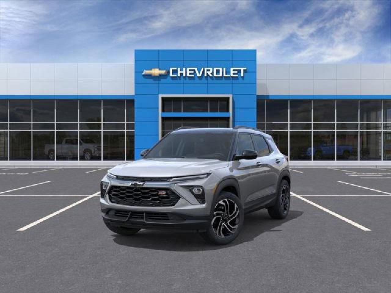 New 2026 Chevrolet TrailBlazer |SUNROOF, PWR, DUAL-PANE, PANORAMIC|ECOTEC 1.3L TURBO|, 9-SPD|ALL WEATHER FLOOR LINERS (DEALER INSTALLED)|LIFTGATE, PWR, HANDS FREE, PROGRAMMABLE, LED LOGO PROJECTION|TIRE, COMPACT SPARE 16|PREF EQUIP for sale in Tillsonburg, ON