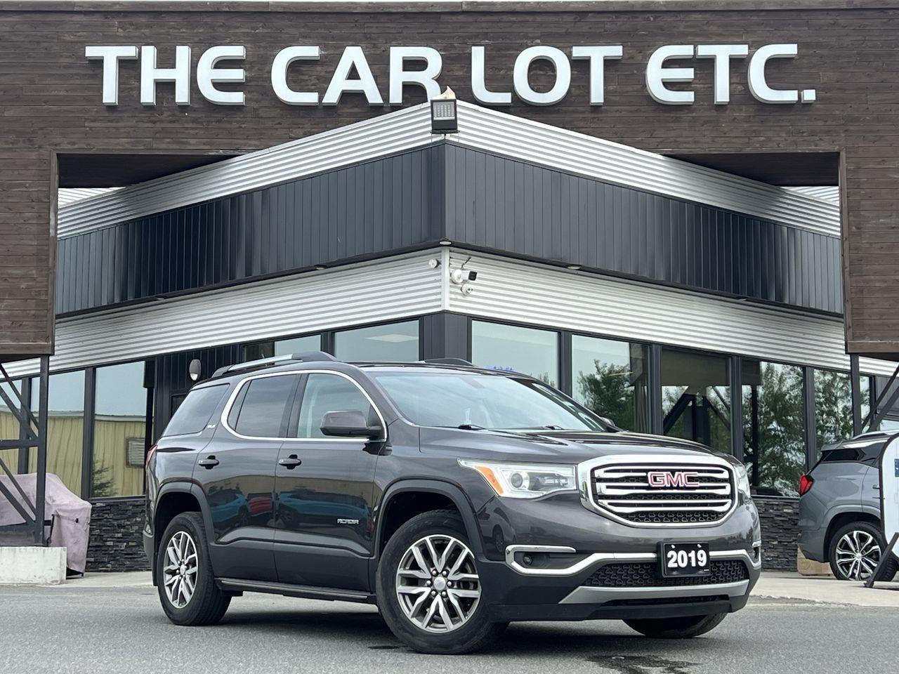 Used 2019 GMC Acadia SLE-2 3RD ROW, APPLE CARPLAY/ANDROID AUTO, HEATED SEATS, BACK UP CAM, CRUISE CONTROL!! for sale in Sudbury, ON