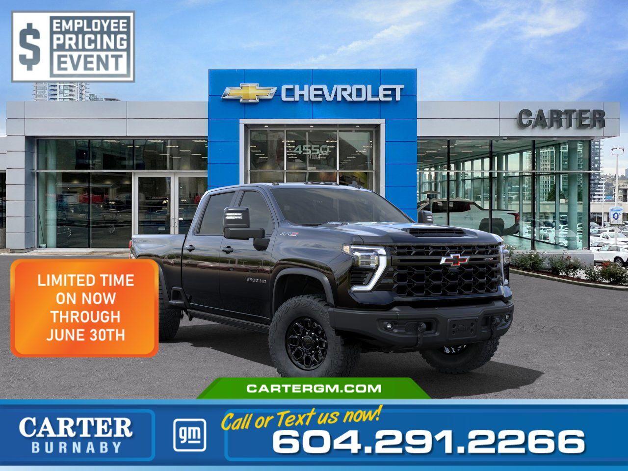 New 2025 Chevrolet Silverado 2500 HD for sale in Burnaby, BC