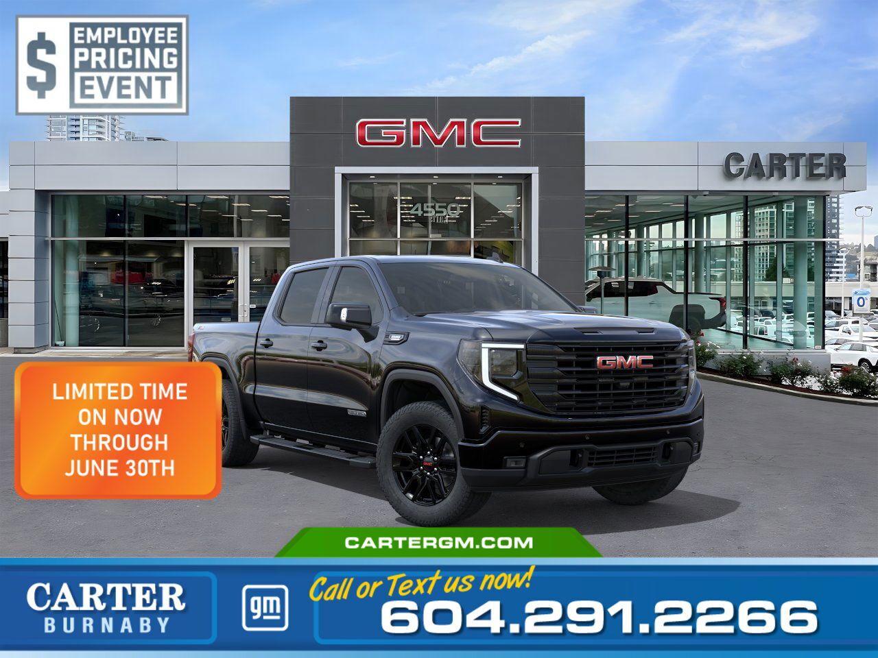 New 2025 GMC Sierra 1500 ELEVATION 4WD | HEATED SEATS/STEERING WHEEL for sale in Burnaby, BC