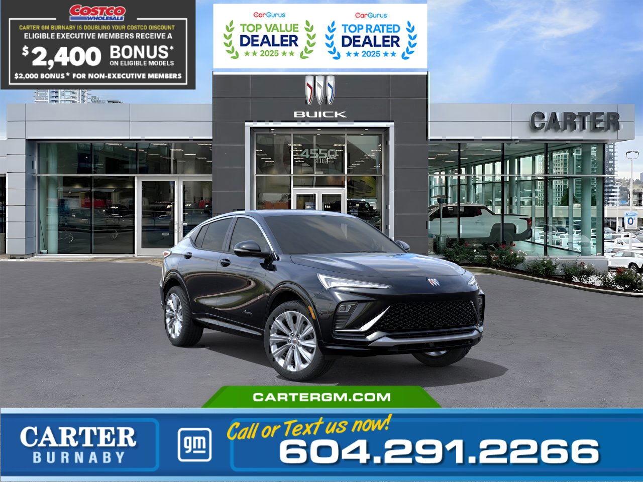 New 2025 Buick Envista AVENIR FWD | Double Costco Bonus: Up to $2,400! for sale in Burnaby, BC