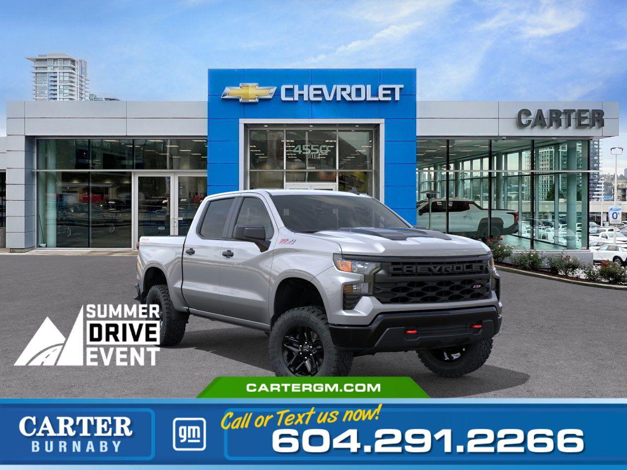 New 2025 Chevrolet Silverado 1500 Custom Trail Boss for sale in Burnaby, BC