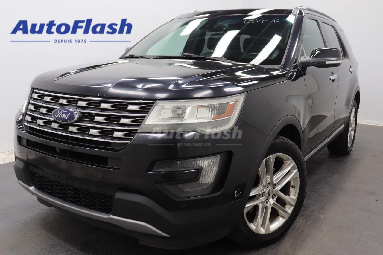Used 2016 Ford Explorer LIMITED, TOIT, NAVIGATION, CAMERA, AWD for sale in Saint-Hubert, QC