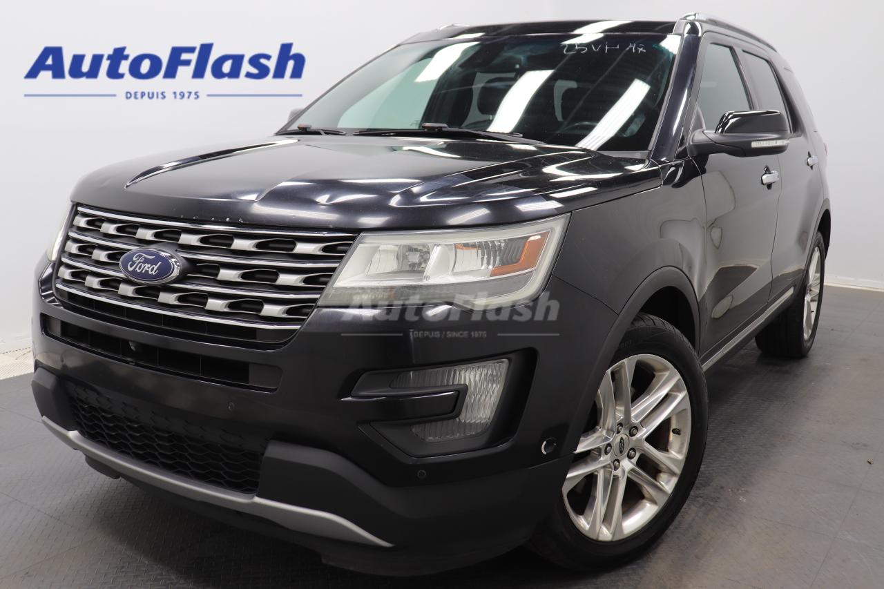 Used 2016 Ford Explorer LIMITED, TOIT, NAVIGATION, CAMERA, AWD for sale in Saint-Hubert, QC