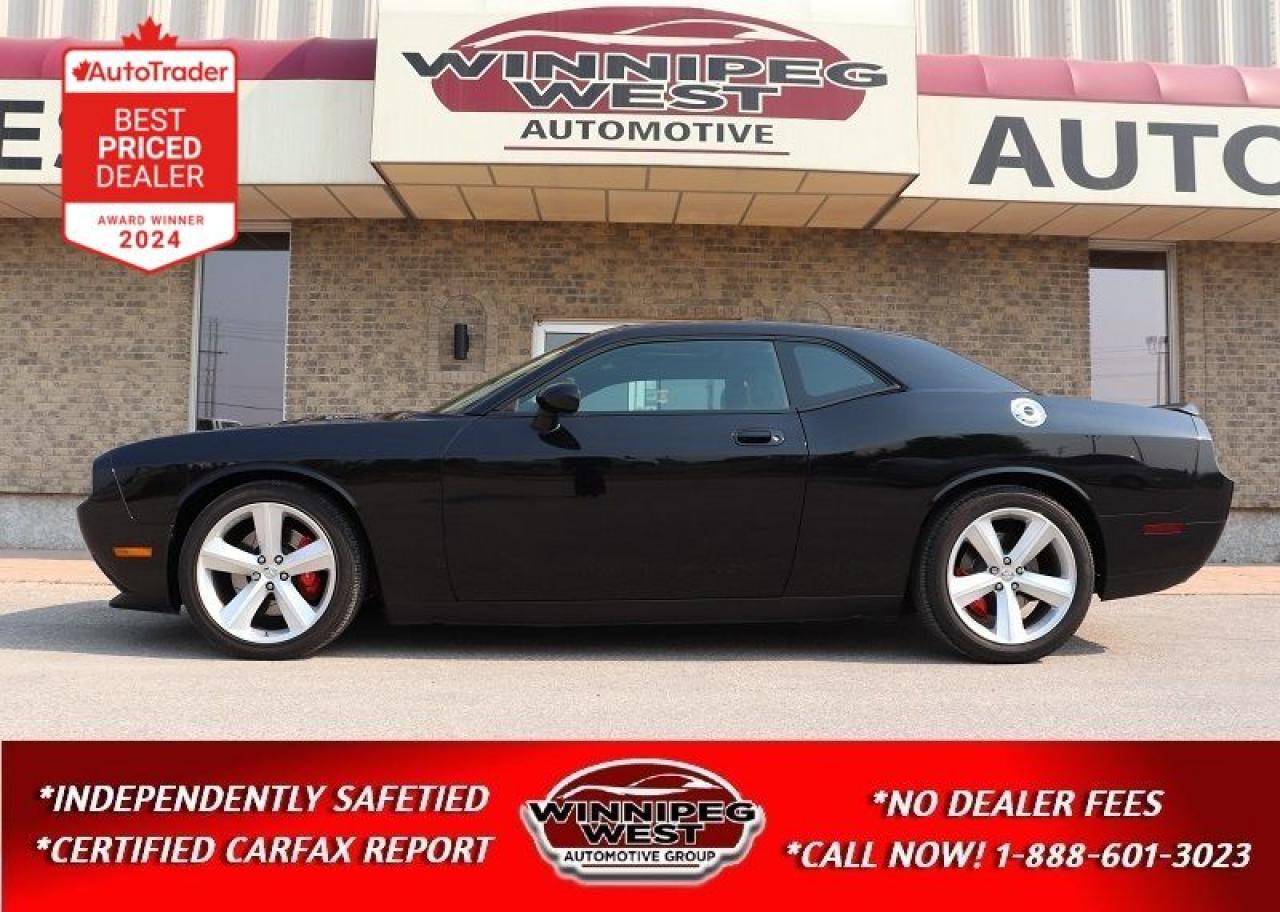 Used 2009 Dodge Challenger SRT8  6 SPEED, FULLY LOADED, LOW KMS & FLAWLESS!! for sale in Headingley, MB