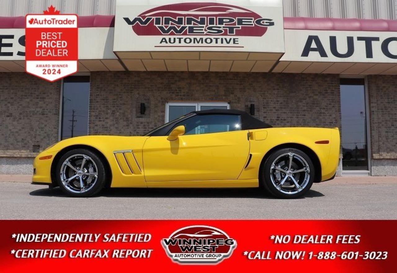 Used 2010 Chevrolet Corvette Z16 GRAND SPORT CONV 3LT, LOADED, SHARP /AS NEW!! for sale in Headingley, MB