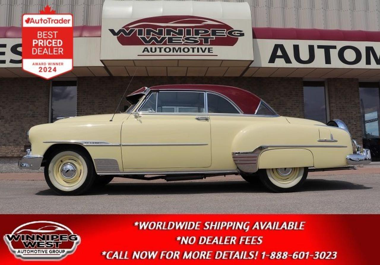 Used 1951 Chevrolet Bel Air DELUXE 2DR SPORTS COUPE, VERY RARE & STUNNING! for sale in Headingley, MB