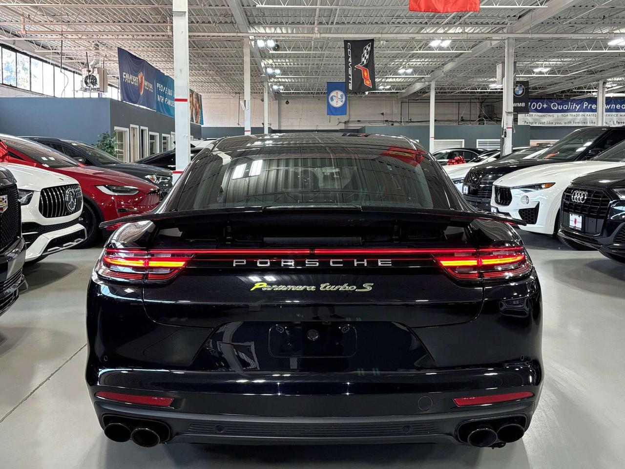 2018 Porsche Panamera Turbo S E-Hybrid|AWD|CERAMICBRAKES|REDSEATS|NIGHTV Photo