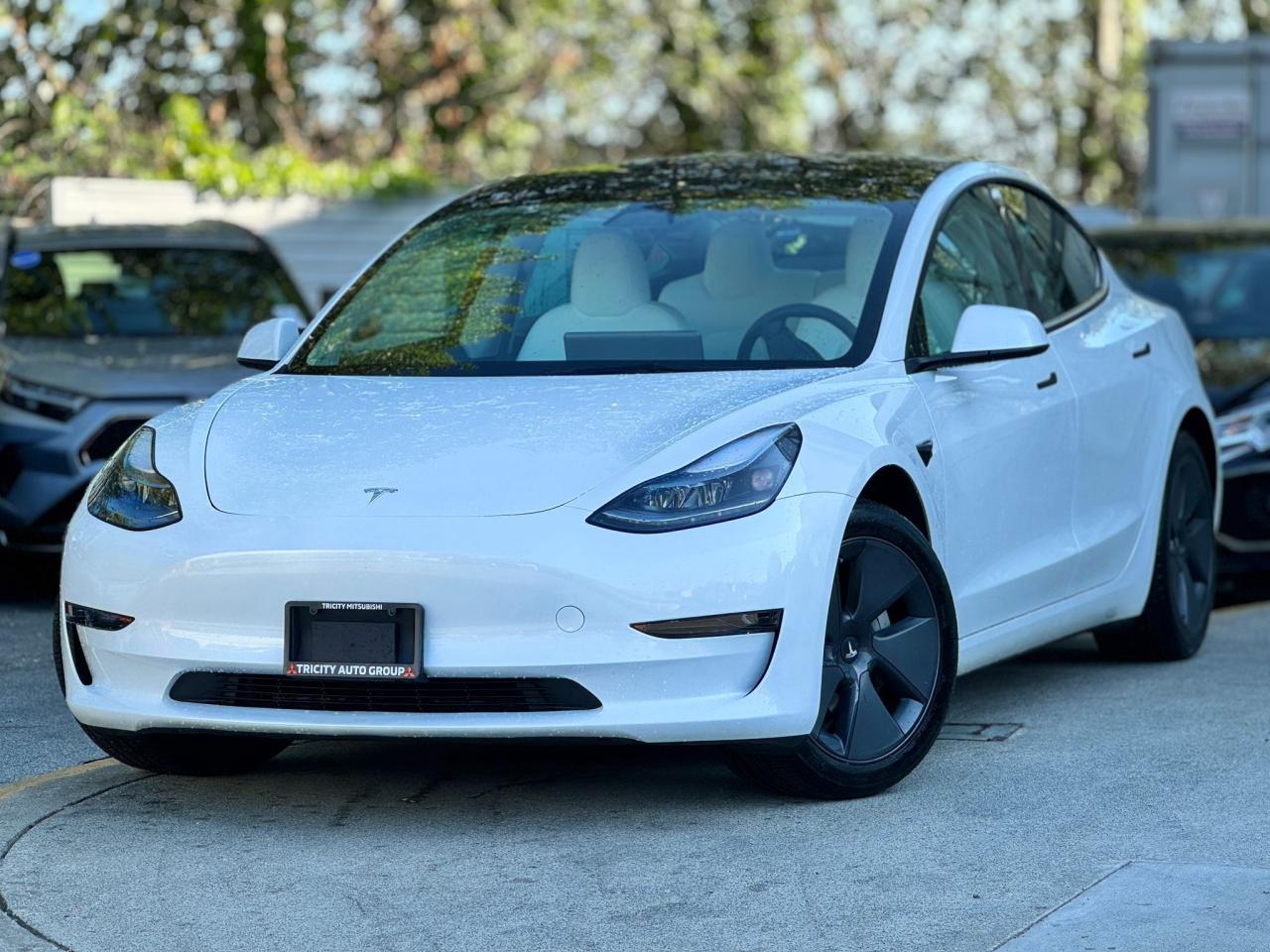 Used 2023 Tesla Model 3 - One Owner, White Interior for sale in Coquitlam, BC