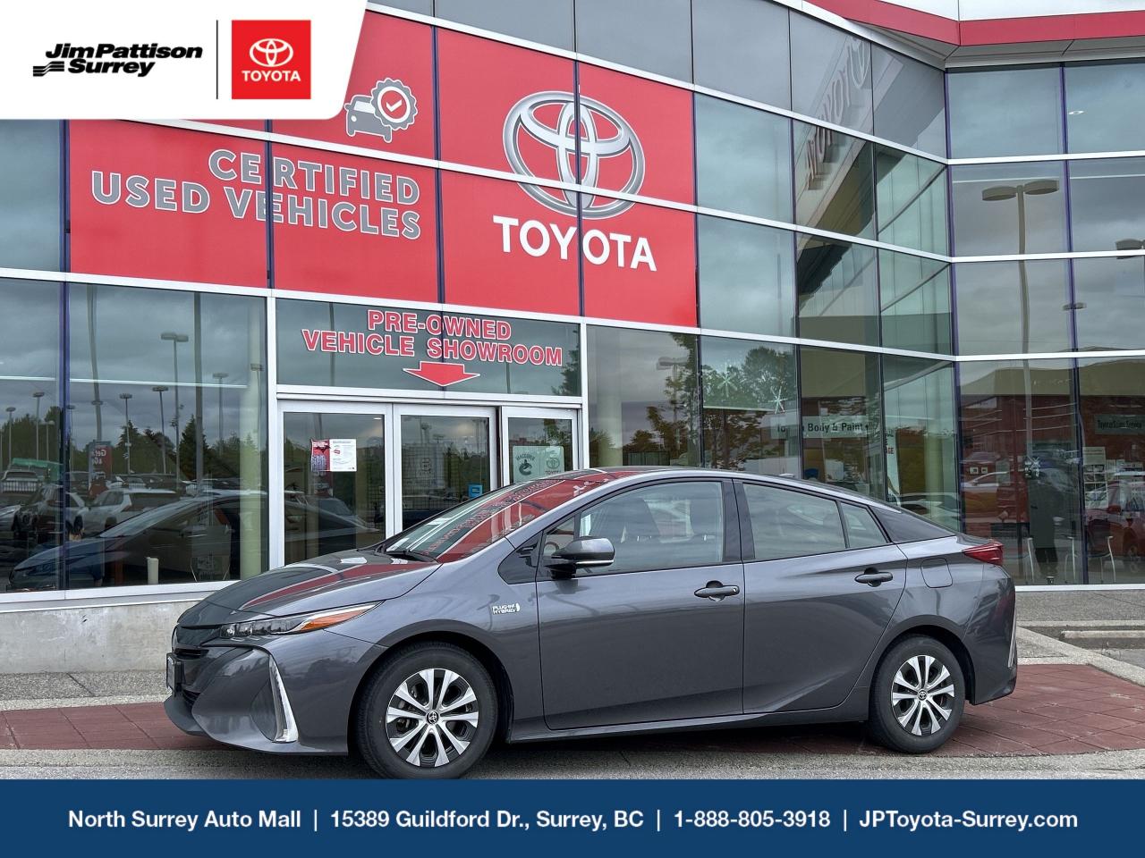 Used 2020 Toyota Prius Prime Upgrade Auto for sale in Surrey, BC