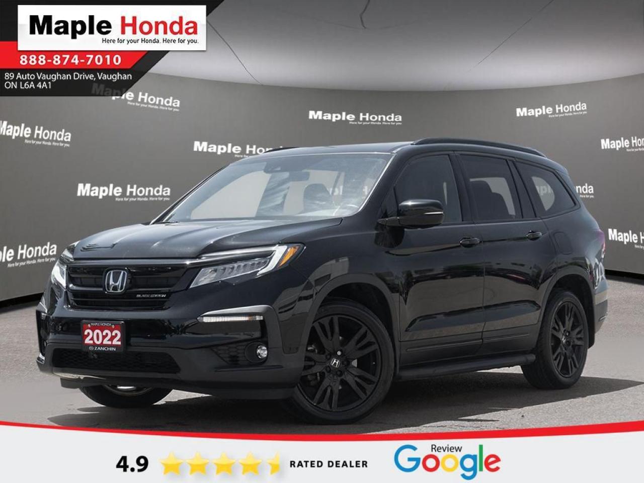 Used 2022 Honda Pilot Navigation| Panoramic roof| Blind Spot Sensors| Pa for sale in Vaughan, ON