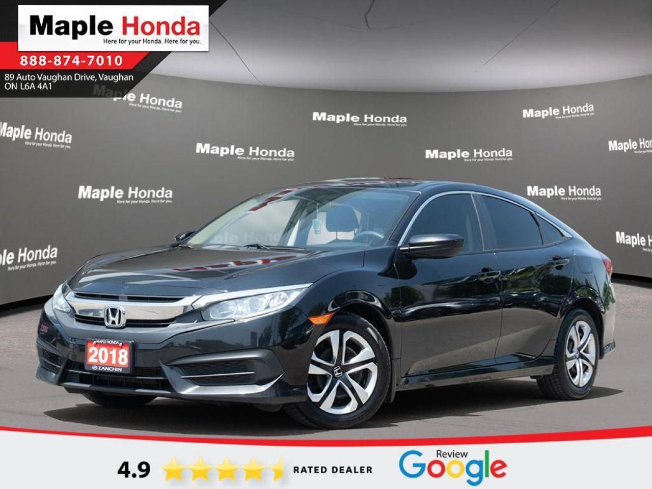 Used 2018 Honda Civic Sedan Apple Car Play| Android Auto| Bluetooth| Heated Se for sale in Vaughan, ON
