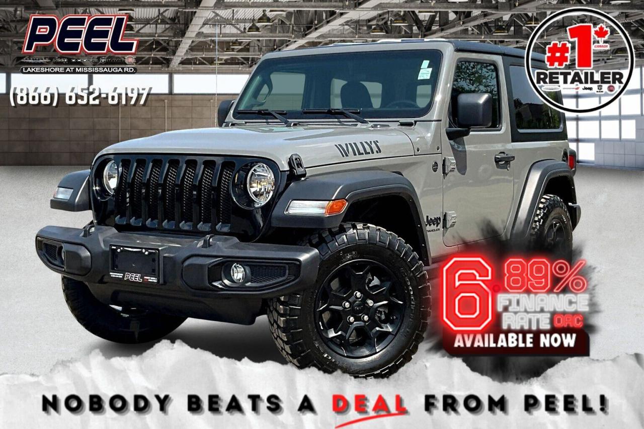 Used 2023 Jeep Wrangler Willys Sport 2Dr 4X4 for sale in Mississauga, ON