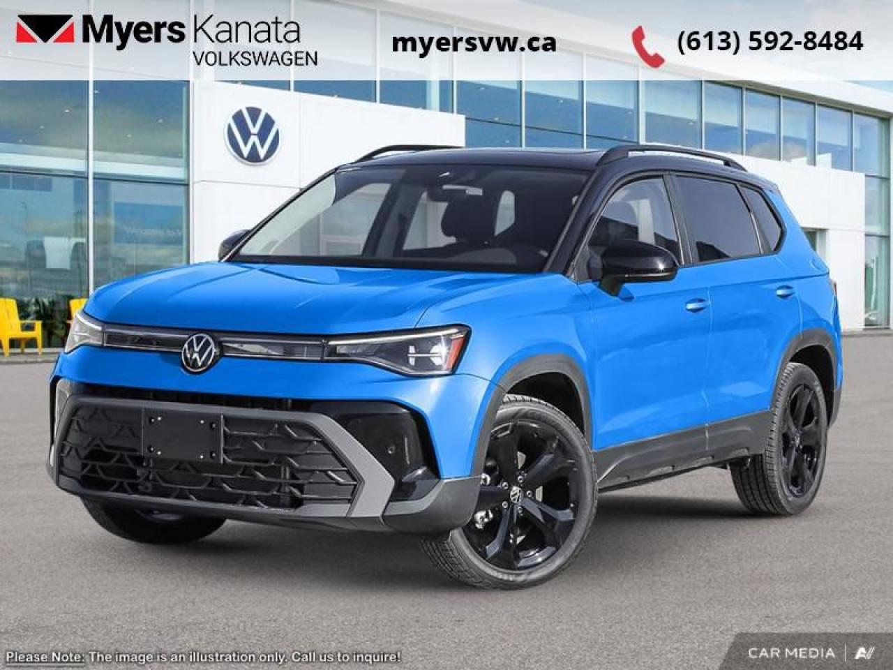 New 2025 Volkswagen Taos Comfortline Black Edition for sale in Kanata, ON