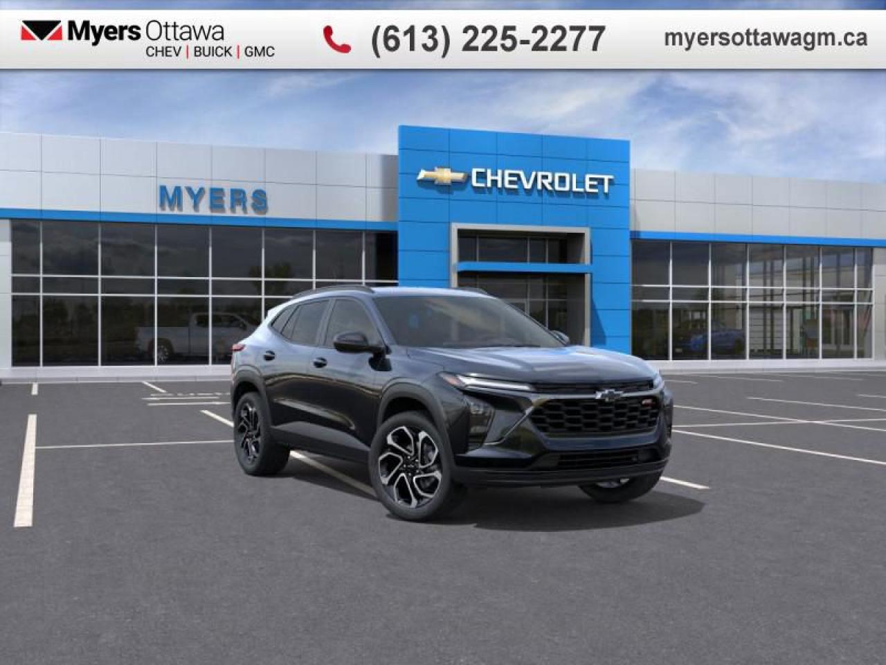 New 2025 Chevrolet Trax 2RS  2RS, BLACK ON BLACK, BLACK WHEELS for sale in Ottawa, ON