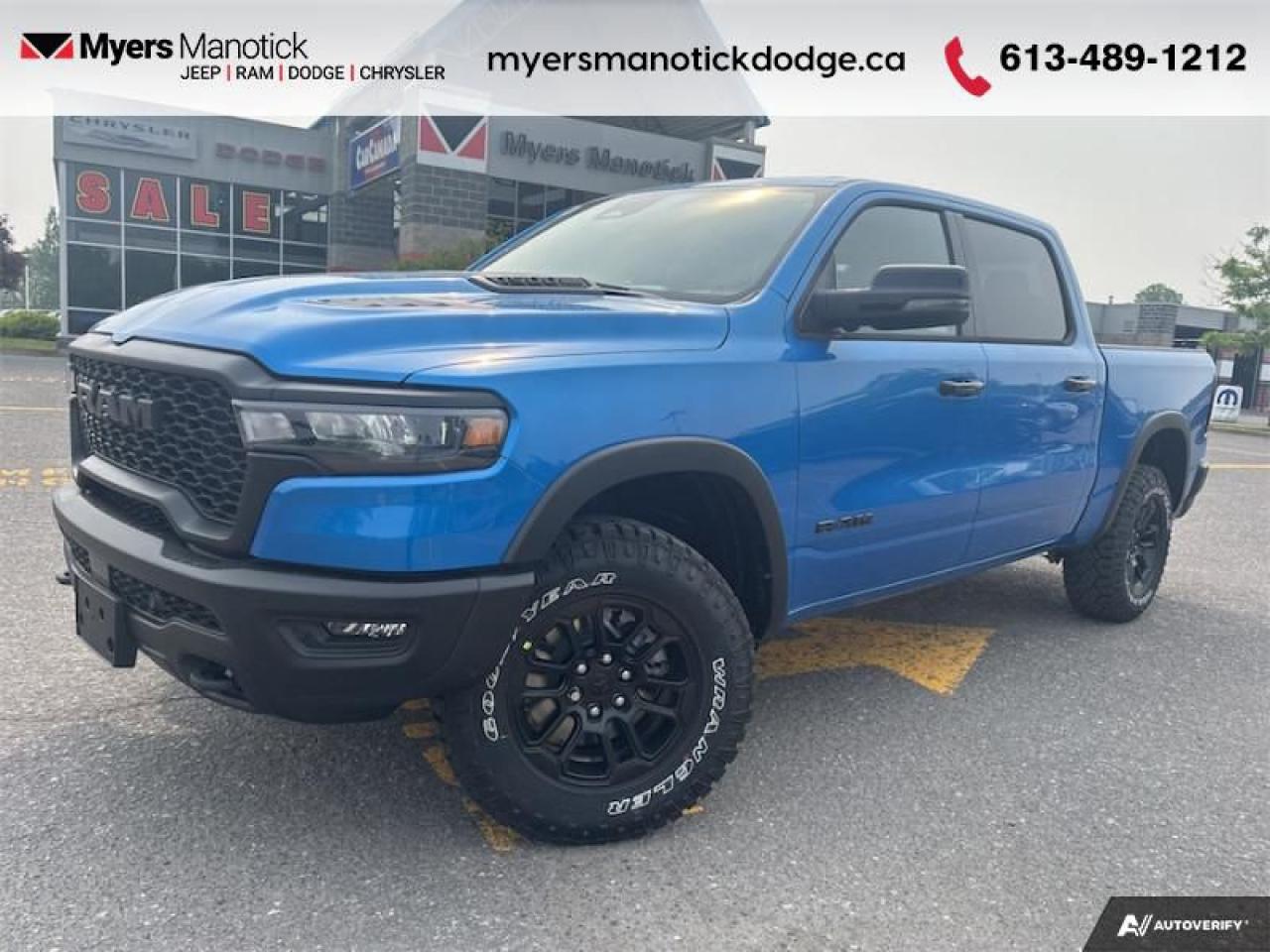 New 2025 RAM 1500 Rebel for sale in Ottawa, ON