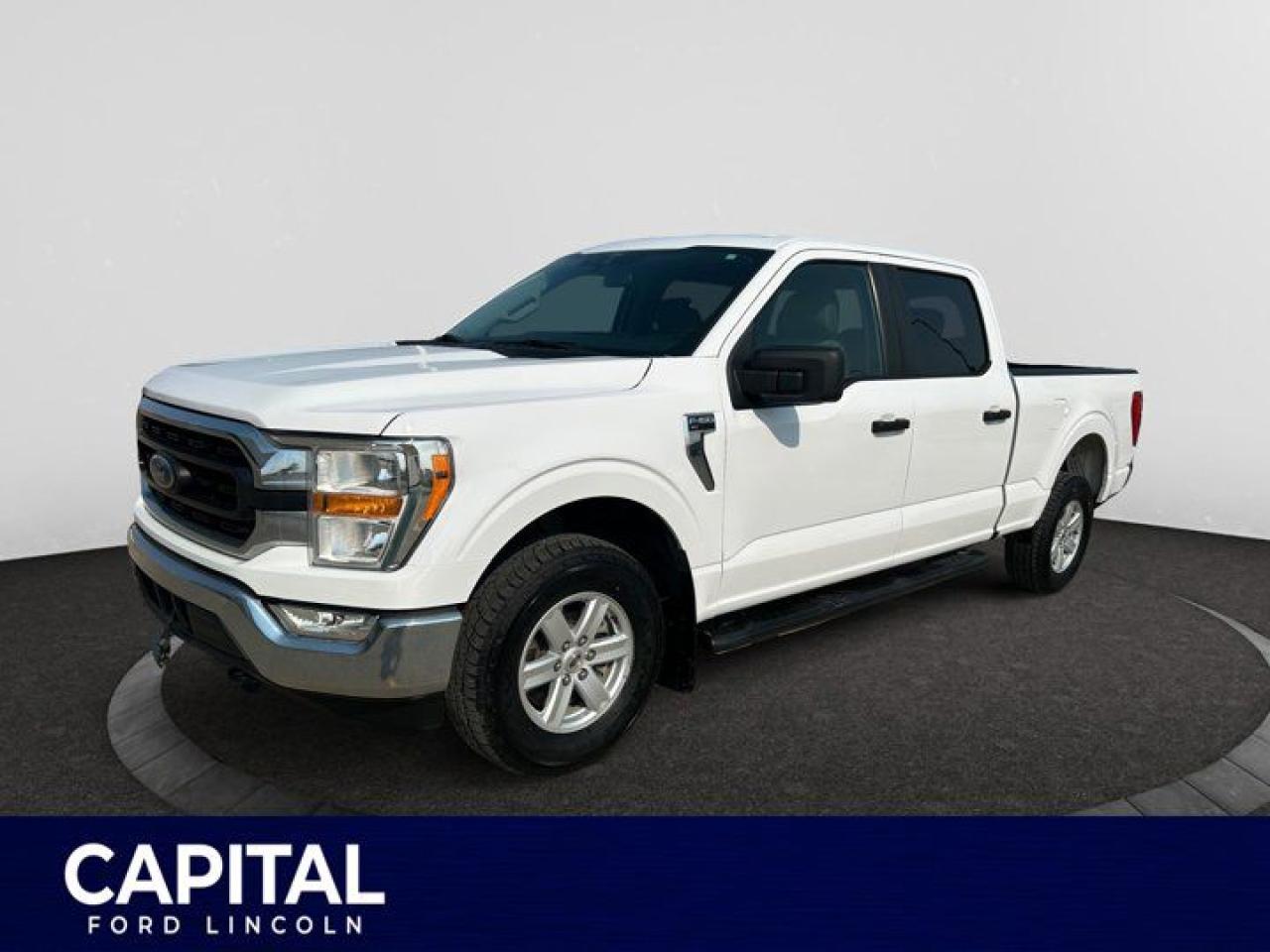 For more than thirty years, the Ford F-150 has been one of the best selling cars in the U.S. Its a full-size pickup truck that can double as a workhorse or an adventure-seeking familys daily driver. The F-150 is a capable pickup truck that has become a staple of hard working drivers everywhere. This WHITE F-150 is the truck for you, if you are looking to do get any job done the right way. Make this truck yours today. Come down to Capital or give us a call, and dont miss out.Check out this vehicles pictures, features, options and specs, and let us know if you have any questions. Helping find the perfect vehicle FOR YOU is our only priority.P.S...Sometimes texting is easier. Text (or call) 306-994-3121 for fast answers at your fingertips!Dealer License #307287