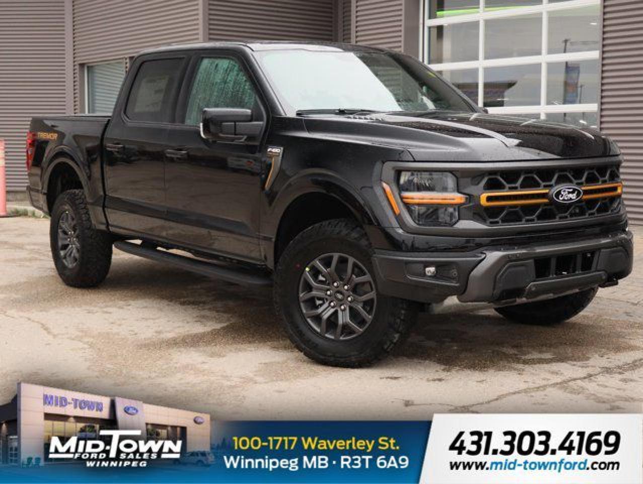 New 2025 Ford F-150 Tremor | Pro Trailer Controls | Mobile Office Pack for sale in Winnipeg, MB