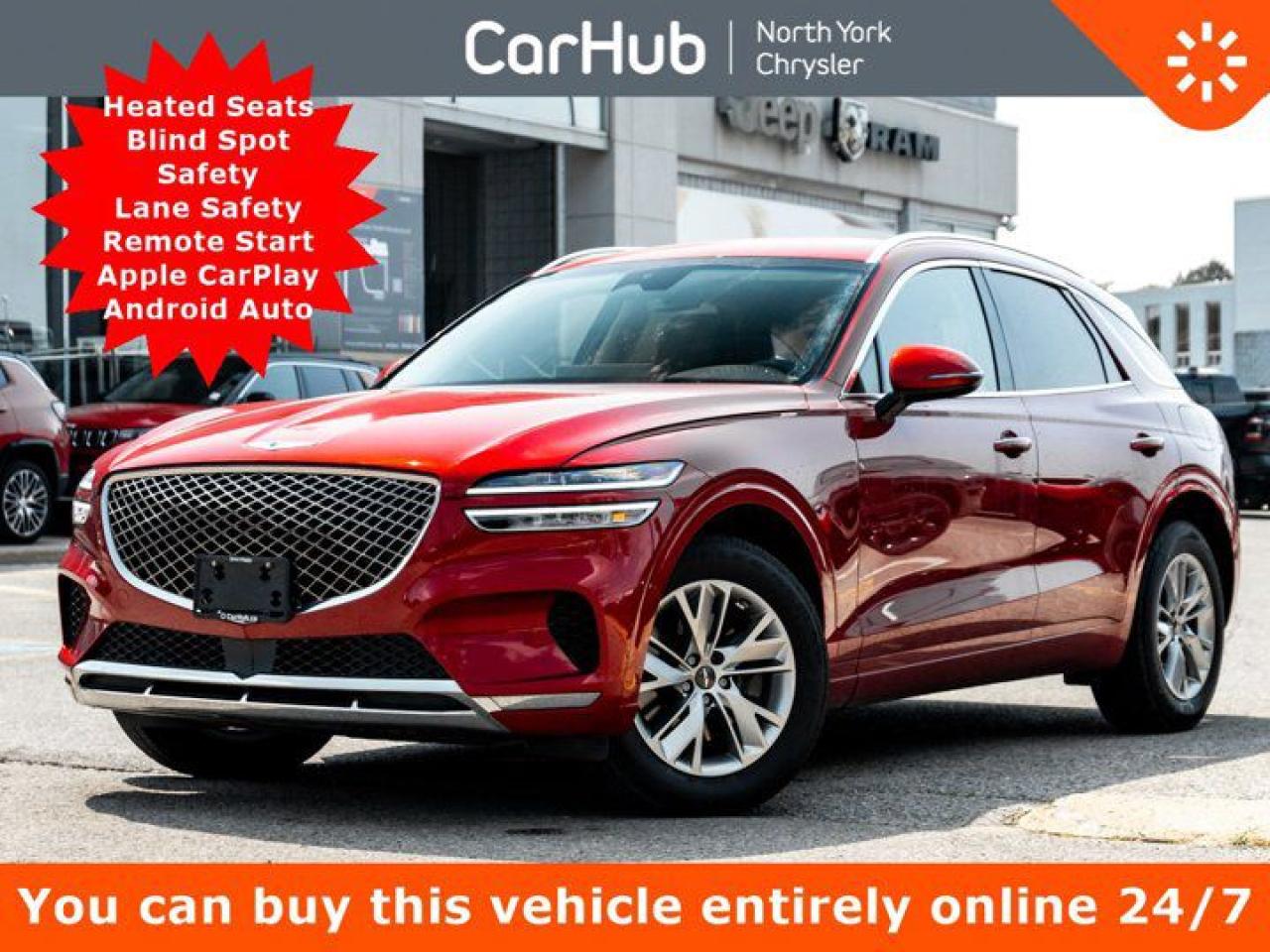 Used 2023 Genesis GV70 2.5T Advanced Heated Seats Blind Spot Safety Lane Safety Remote Start for sale in Thornhill, ON